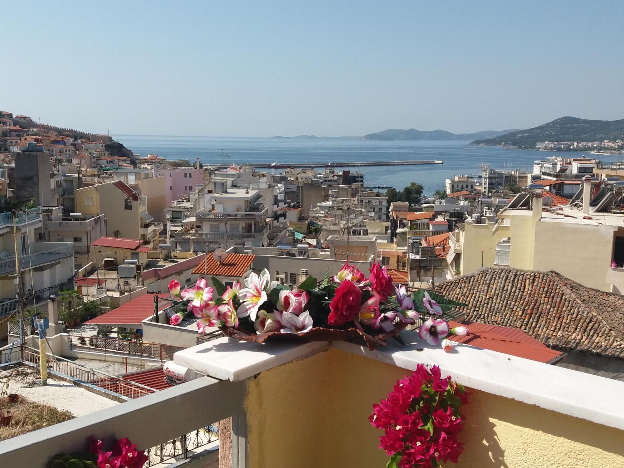 Апартаменты Kavala Amazing View Экстерьер фото