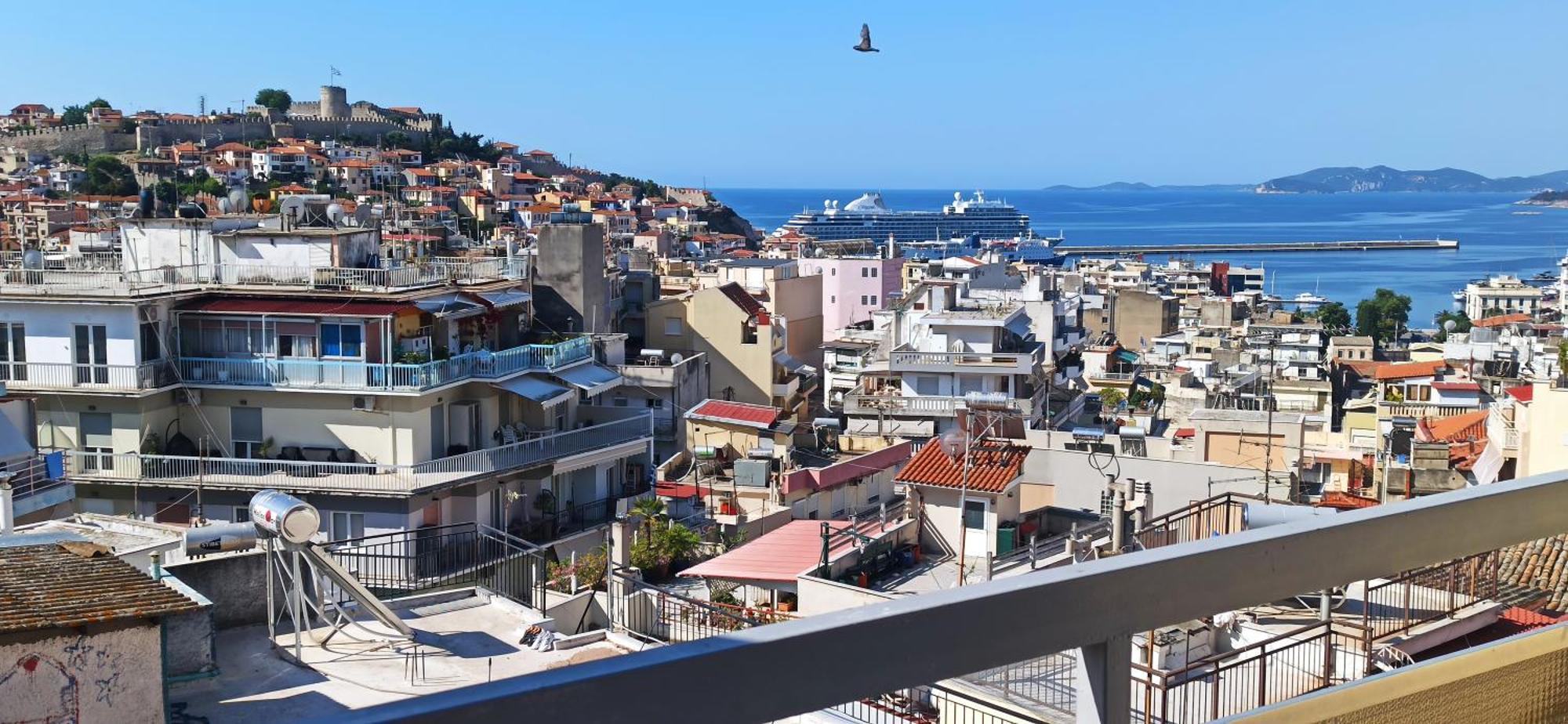 Апартаменты Kavala Amazing View Экстерьер фото